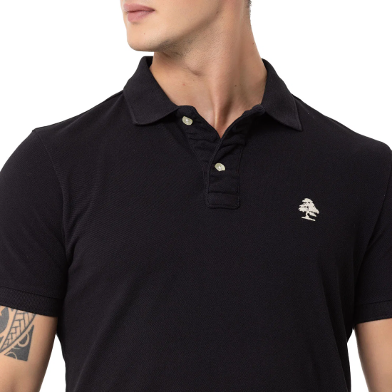 Routefield PARADISE SİYAH Erkek Polo Tshirt - 3