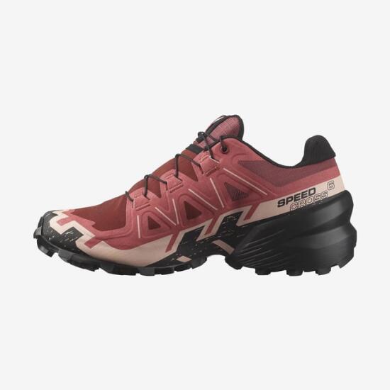 Salomon SPEEDCROSS 6 W KIRMIZI Kadın Koşu Ayakkabısı - 3