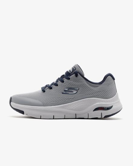 Skechers ARCH FİT Gri Erkek Günlük Ayakkabı - 1