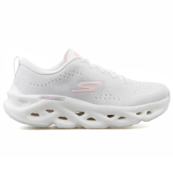 Skechers GO RUN SWIRL TECH BEYAZ Kadın Günlük Ayakkabı - 1