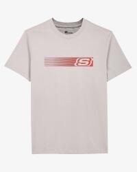 Skechers M Graphic Tee T-Shirt Gri Erkek Tshirt - 4