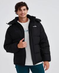 Skechers M Outerwear Padded Jacket SİYAH Erkek Mont - 5