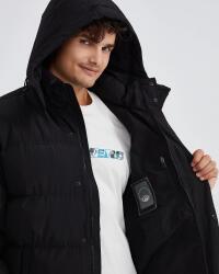 Skechers M Outerwear Padded Jacket SİYAH Erkek Mont - 7