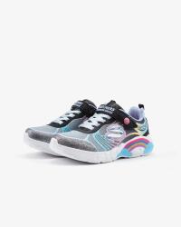 Skechers RAİNBOW RACER-NOVA BLİTZ SİYAH Çocuk Günlük Ayakkabı - 3