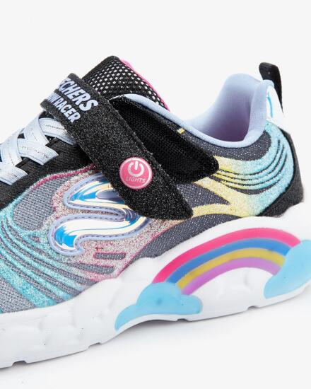 Skechers RAİNBOW RACER-NOVA BLİTZ SİYAH Çocuk Günlük Ayakkabı - 6