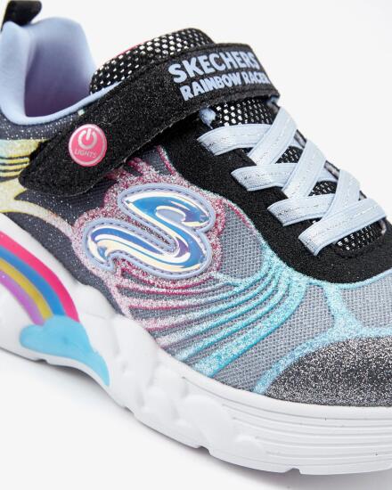 Skechers RAİNBOW RACER-NOVA BLİTZ SİYAH Çocuk Günlük Ayakkabı - 7