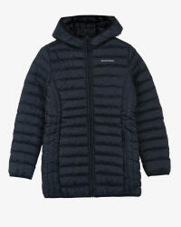 Skechers W Essentil Midi Lenght Hooded Jacket SİYAH Kadın Mont - 5