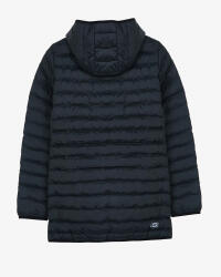 Skechers W Essentil Midi Lenght Hooded Jacket SİYAH Kadın Mont - 6