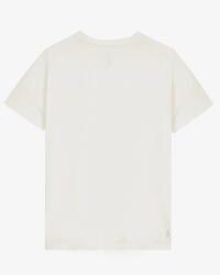 Skechers W Graphic Tee Crew Neck T-Shirt BEYAZ Kadın Tshirt - 2