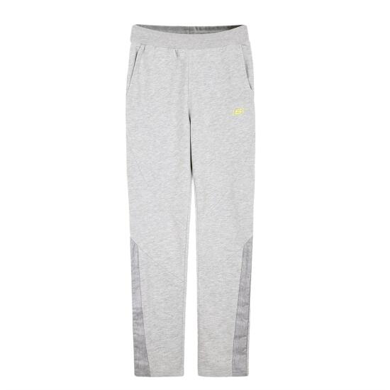 Skechers W LW Fleece Fabric Block Slim Sweatpant Gri Kadın Eşofman Altı - 1