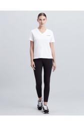 Skechers W New Basics V Neck T-Shirt Gri Kadın Tshirt - 1