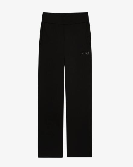 Skechers W Soft Touch Eco Wide Leg Sweatpant SİYAH Kadın Eşofman Altı - 1