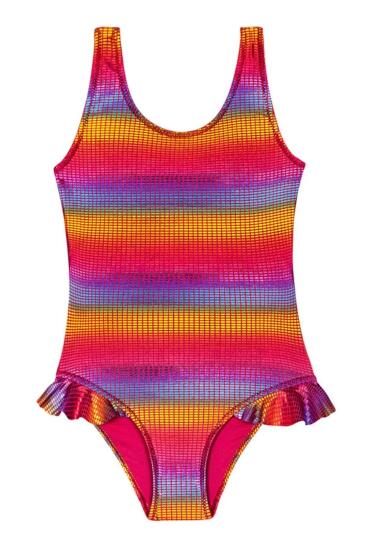 SlipStop Kendall Junior Swimsuit KIRMIZI Çocuk Mayo - 1