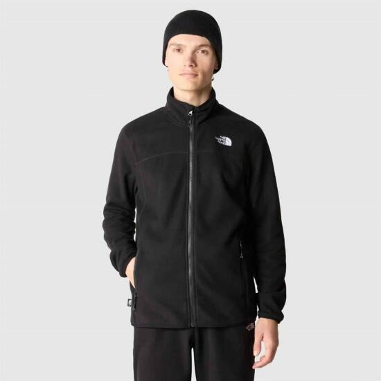 The North Face M 100 GLACIER FULL ZIP - EU SİYAH Erkek Polar - 1