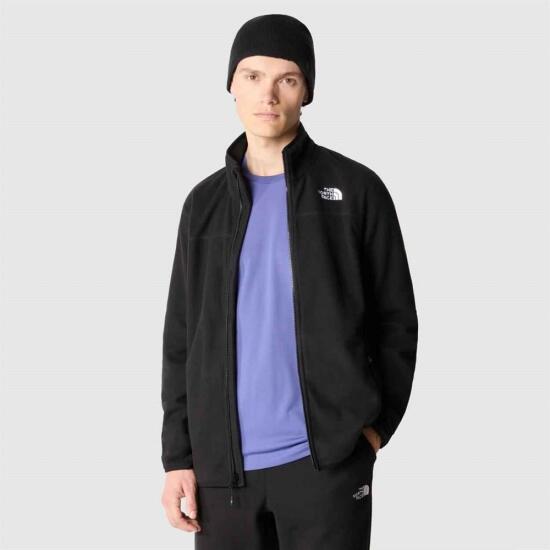 The North Face M 100 GLACIER FULL ZIP - EU SİYAH Erkek Polar - 8