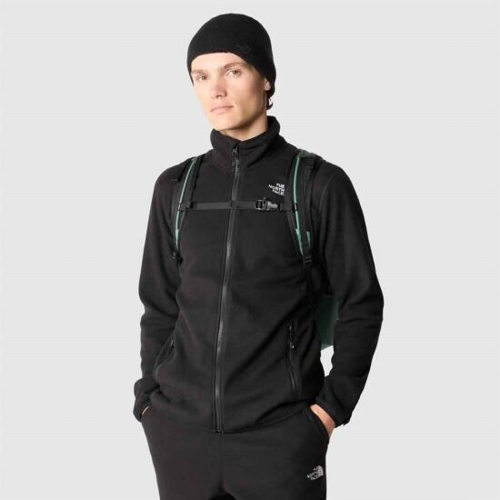 The North Face M 100 GLACIER FULL ZIP - EU SİYAH Erkek Polar - 10