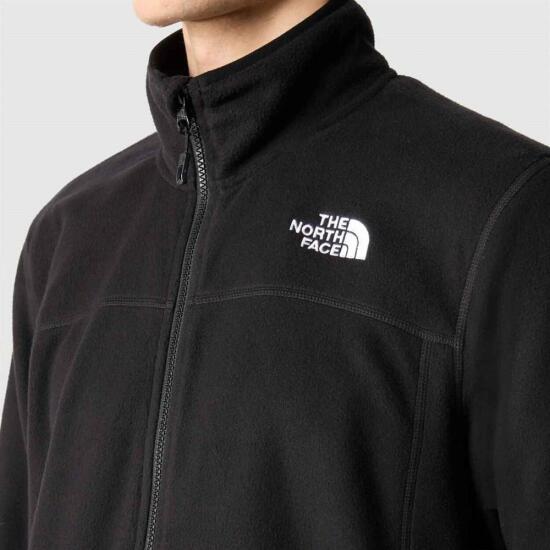 The North Face M 100 GLACIER FULL ZIP - EU SİYAH Erkek Polar - 11