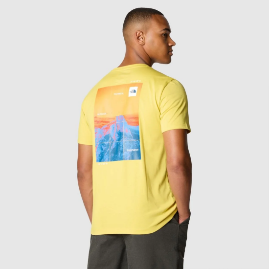 The North Face M FOUNDATION HEATGRAPHIC TEE SARI Erkek Tshirt - 4