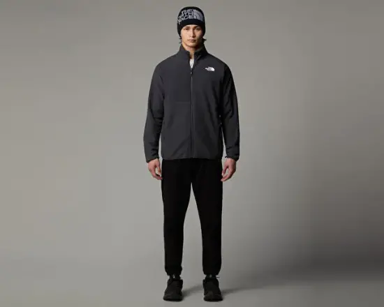 The North Face M Glacier Heavyweight Full Zip Gri Erkek Polar - 5