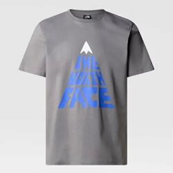 The North Face M MOUNTAIN PLAY S/S TEE Gri Erkek Tshirt - 1