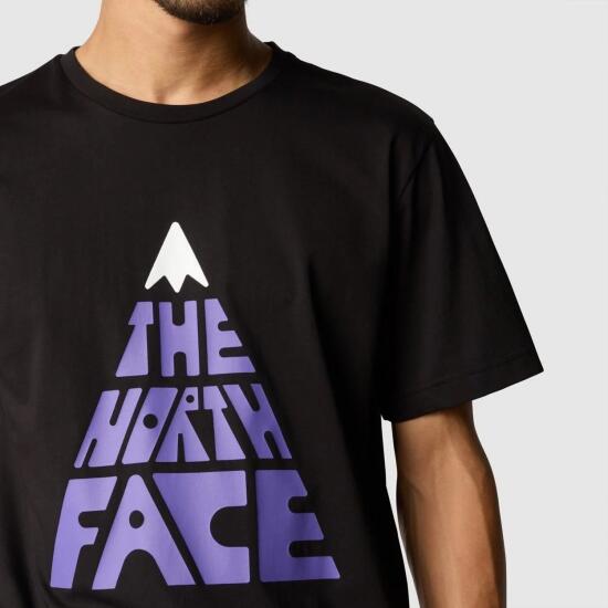 The North Face M MOUNTAIN PLAY S/S TEE SİYAH Erkek Tshirt - 6