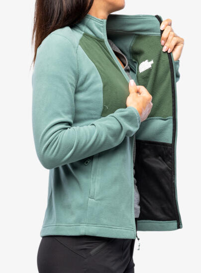 The North Face W HOMESAFE FULL ZIP FLEECE Yeşil Kadın Polar - 10