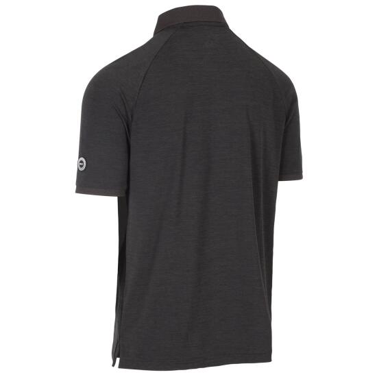 Trespass KELLETH - MALE DLX POLO TOP SİYAH Erkek Polo Tshirt - 2