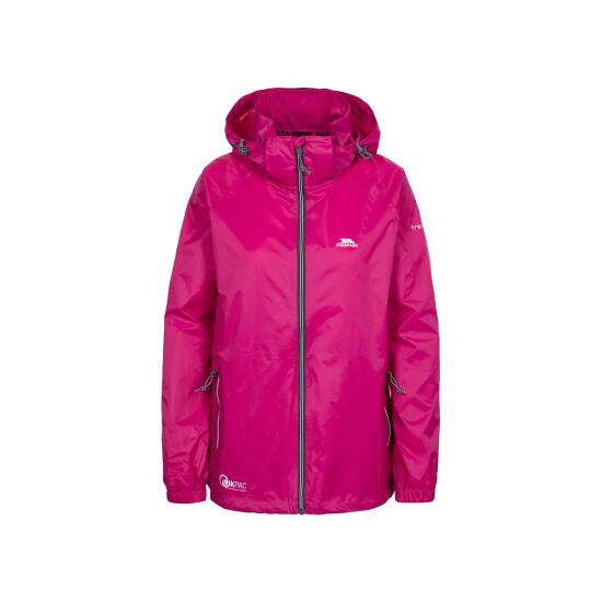 Trespass QIKPAC X - UNISEX PACKAWAY JKT TP75 Pembe Unisex Yağmurluk - 1