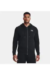 Under Armour UA Icon Fleece FZ Hood SİYAH Erkek Sweatshirt - 1