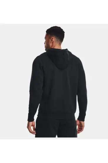 Under Armour UA Icon Fleece FZ Hood SİYAH Erkek Sweatshirt - 2