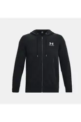 Under Armour UA Icon Fleece FZ Hood SİYAH Erkek Sweatshirt - 4