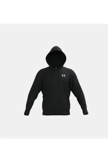 Under Armour UA Icon Fleece FZ Hood SİYAH Erkek Sweatshirt - 6