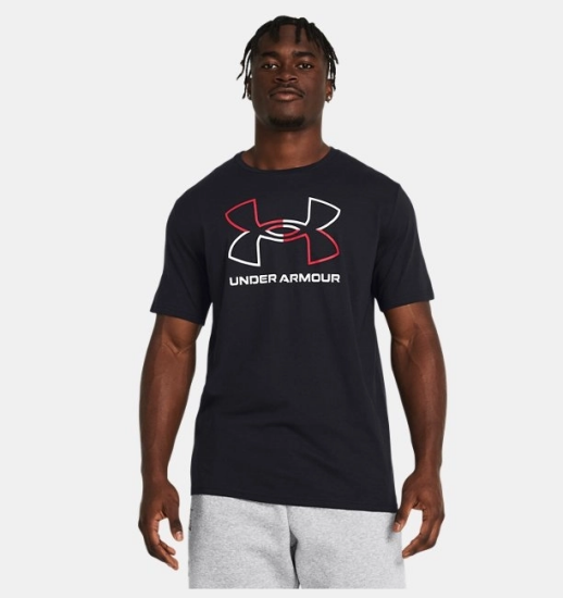 Under Armour UA GL Foundation Update SS SİYAH Erkek Tshirt - 1