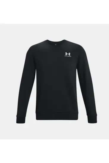 Under Armour UA Icon Fleece Crew SİYAH Erkek Sweatshirt - 4