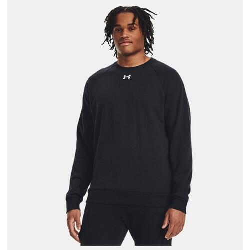 Under Armour UA Rival Fleece Crew SİYAH Erkek Sweatshirt - 1