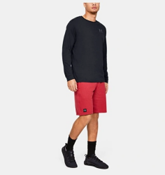 Under Armour UA Sportstyle Left Chest LS SİYAH Erkek Sweatshirt - 3