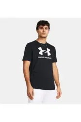 Under Armour UA Sportstyle Logo Update SS SİYAH Erkek Tshirt - 1