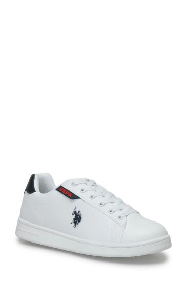 U.S. Polo Assn. 4M COSTA WMN 4FX BEYAZ Kadın Sneaker Ayakkabı - 2