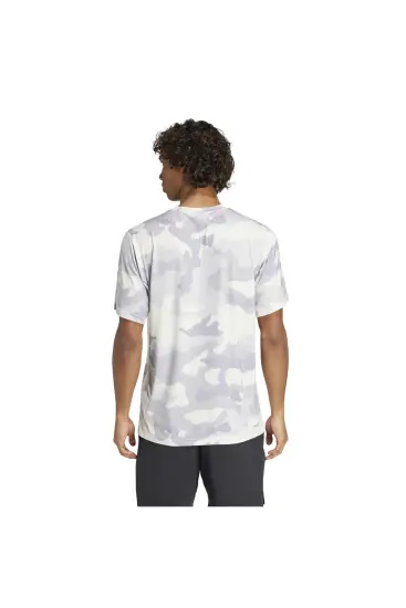 Adidas CAMO AOP T BEYAZ Erkek Tshirt - 3