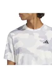 Adidas CAMO AOP T BEYAZ Erkek Tshirt - 4