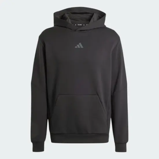 Adidas D4T HOODIE SİYAH Erkek Sweatshirt - 3