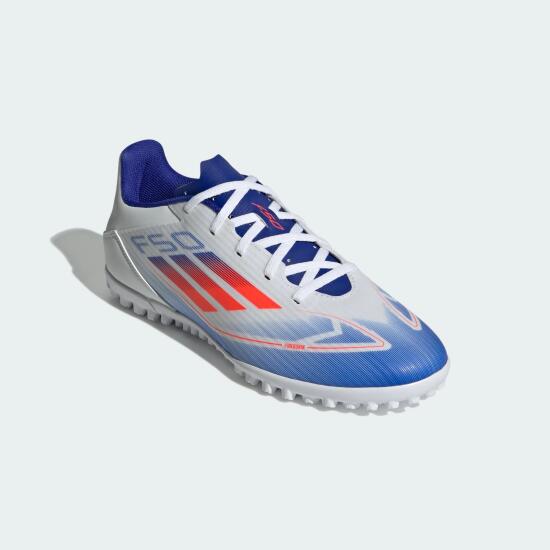 Adidas F50 CLUB TF BEYAZ Erkek Halı Saha Ayakkabısı - 5