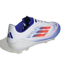 Adidas F50 LEAGUE FG/MG BEYAZ Erkek Krampon - 5