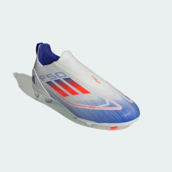 Adidas F50 LEAGUE LL FG/MG J BEYAZ Çocuk Krampon - 5