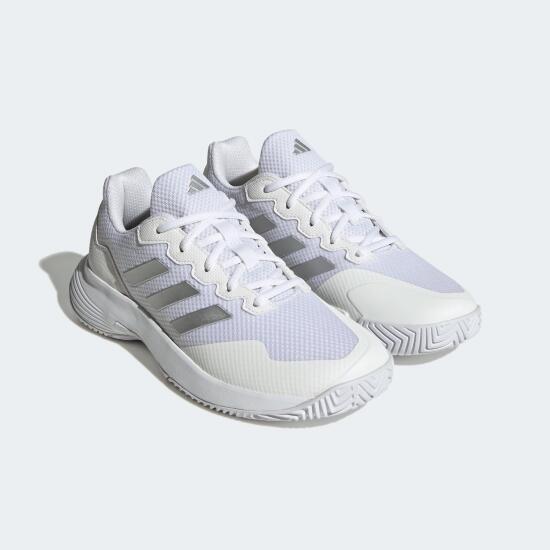 Adidas GameCourt 2 W BEYAZ Kadın Tenis Ayakkabısı - 4