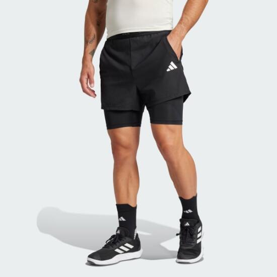 Adidas Gym+ 2in1 Short Erkek Şort - 1