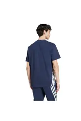 Adidas M FI 3S REG T LACİVERT Erkek Tshirt - 2