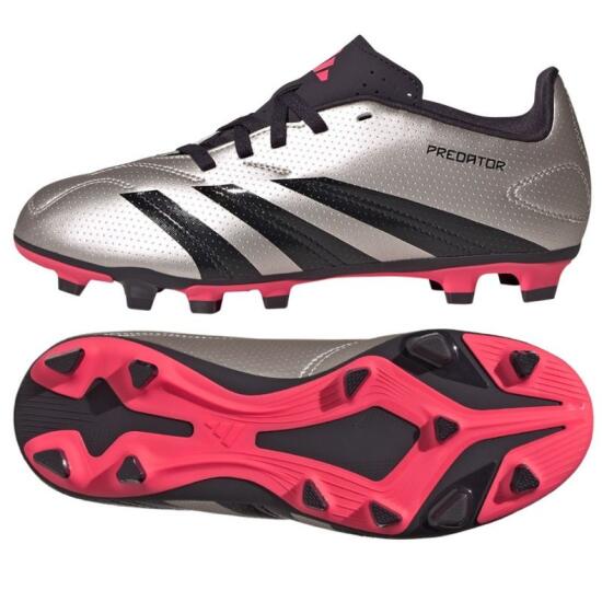 Adidas PREDATOR CLUB FxG J Gri Çocuk Krampon - 2