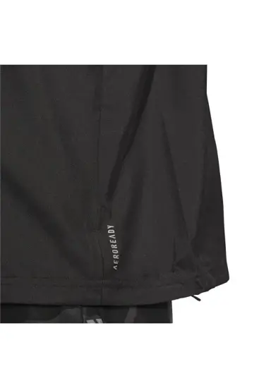 Adidas RUN IT JACKET SİYAH Erkek Eşofman Üstü - 4