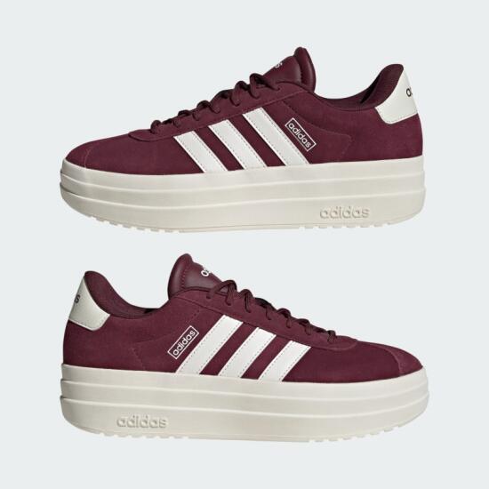 Adidas VL COURT BOLD Bordo Kadın Günlük Ayakkabı - 7